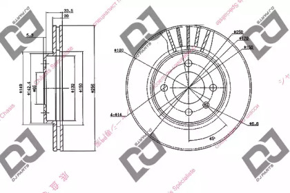 DJ PARTS BD1842 DJ PARTS BD1842